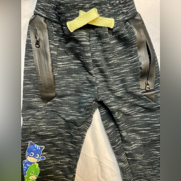 PJ Masks 2T PRELOVED Jogger Sweatpants with Drawstring cinched waist and ankles - Picture 3 of 9